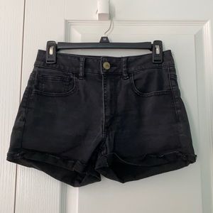 American Eagle Black Shorts, size 6